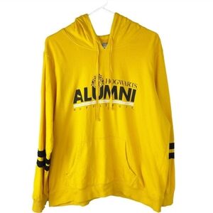 BoxLunch Yellow Harry Potter Hufflepuff Alumni Womens Hoodie Sweatshirt